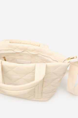 Bolso Mediano Acolchado de Nylon