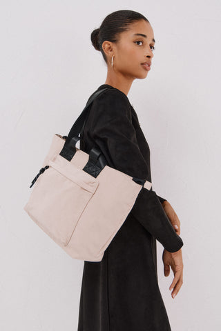 Bolso Shopper de Nylon con Logo