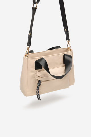 Bolso Pequeño con Bolsillo de Nylon