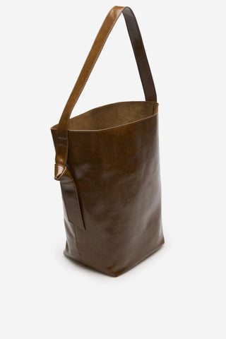 Bucket Bag with Side Knot Detail