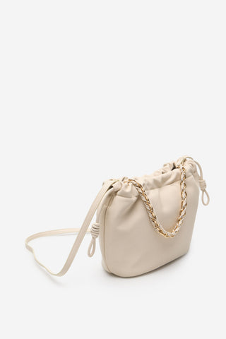 Bolso Bandolera con Detalle Fruncido