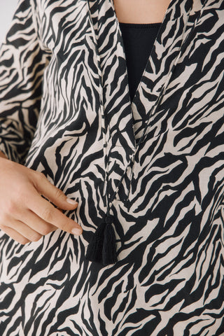 Vestido Estilo Túnica con Estampado