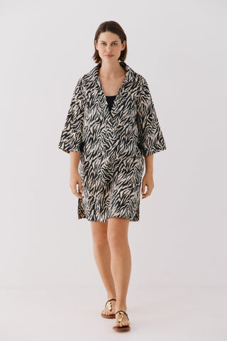 Vestido Estilo Túnica con Estampado