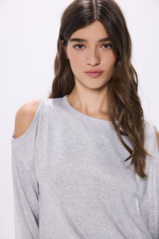 Camiseta con Aberturas en los Hombros