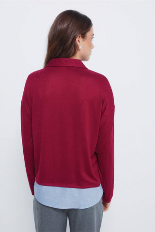 Long-Sleeve Polo Shirt