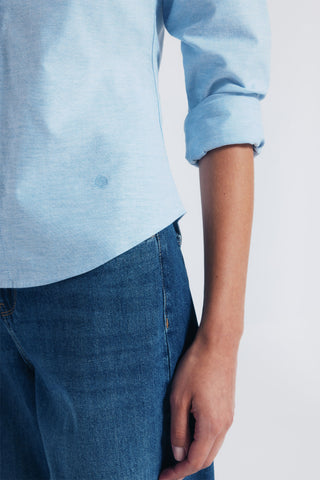 Camisa Manga Larga con Algodón