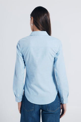 Camisa Manga Larga con Algodón