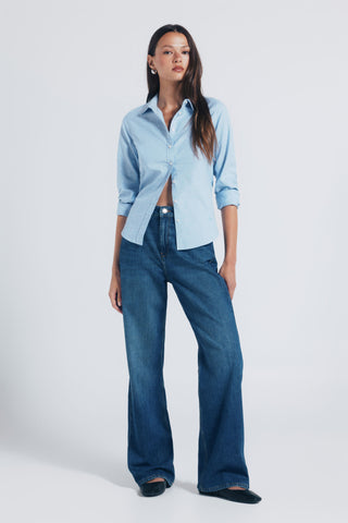 Camisa Manga Larga con Algodón