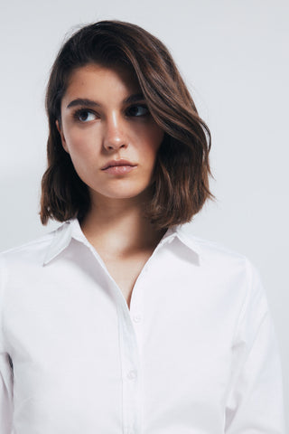 Camisa Manga Larga con Algodón