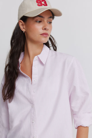 Camisa Manga Larga de Algodón
