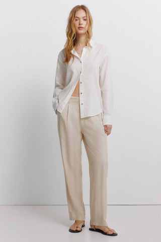 Camisa Entallada Manga Larga