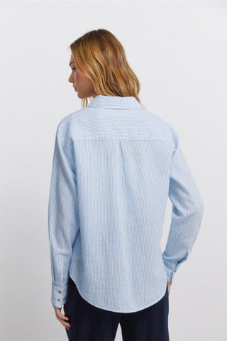 Camisa Entallada Manga Larga