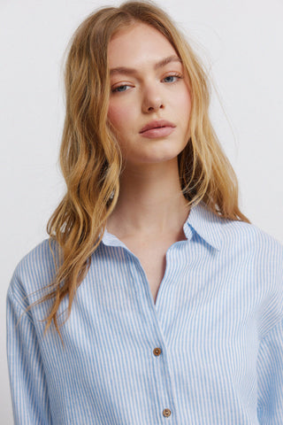Camisa Entallada Manga Larga