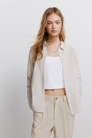 L/S Basic Linen Shirt.