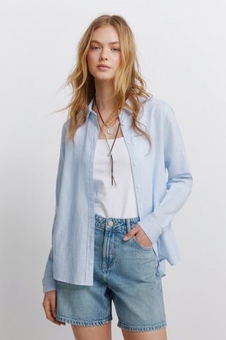 L/S Basic Linen Shirt.