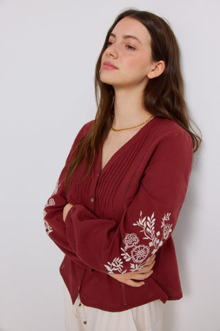 Frqs.Me.Apuesta Blusa Bordada.