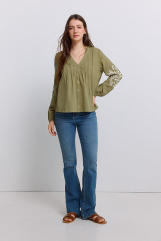 Frqs.Me.Apuesta Blusa Bordada.