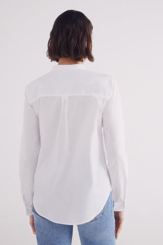 Blusa Manga Larga con Detalle Plisado