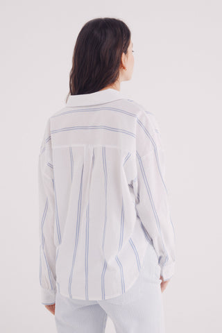 Camisa Manga Larga de Algodón