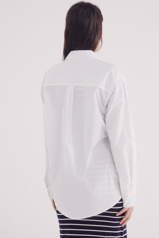 Camisa Manga Larga de Algodón