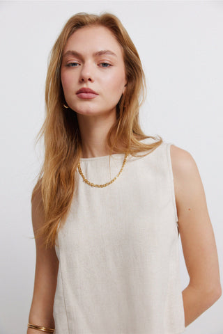 Sleeveless Top.