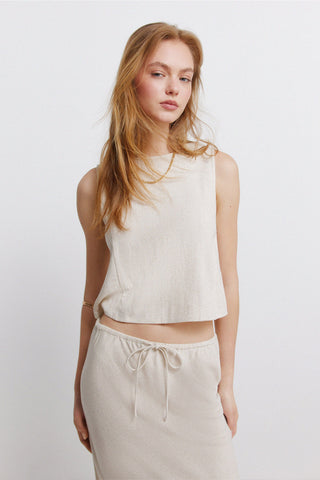 Sleeveless Top.