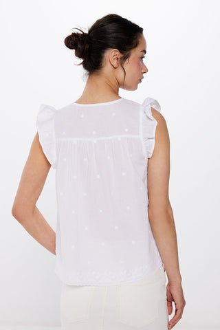 Blusa Manga con Volantes