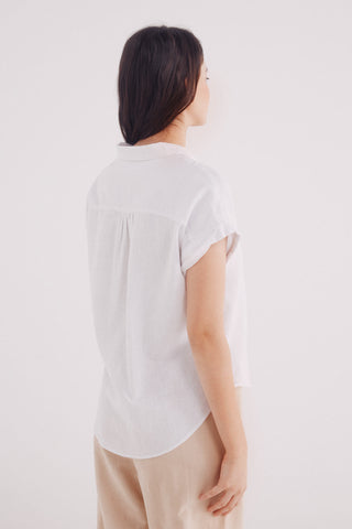 Camisa Manga Corta de Lino