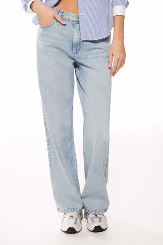 Jeans WideLeg Talle Medio