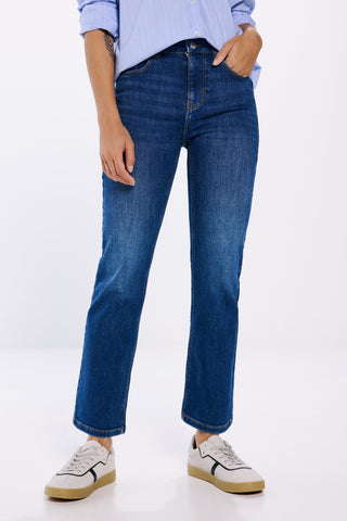 Jeans Flare Talle Medio