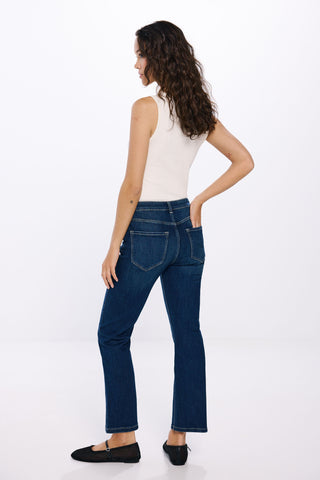 Jeans Flare Talle Medio