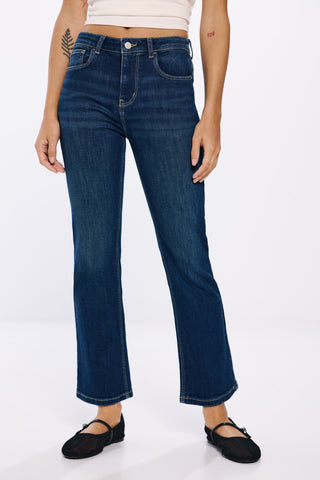 Jeans Flare Talle Medio