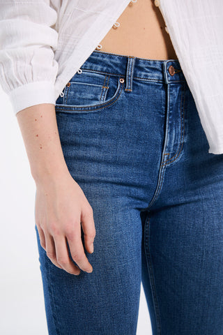 Jeans Talle Alto Corte Flare