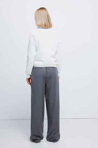 Pantalón Talle Alto con Detalle Pinzas