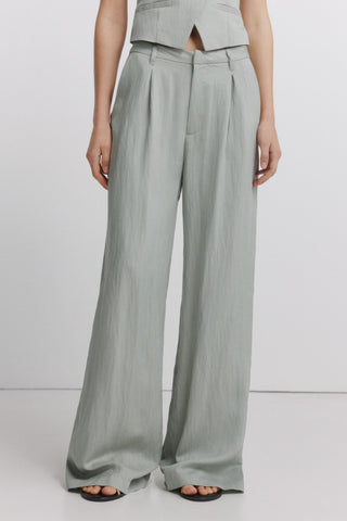 Wide-Leg Suit Trousers.
