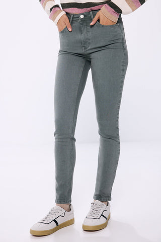 Pantalón Skinny Talle Medio