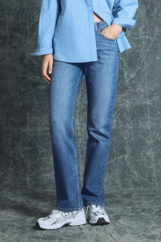 Jeans Anchos Talle Alto
