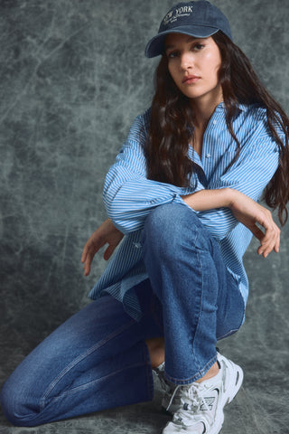 Jeans Anchos Talle Alto
