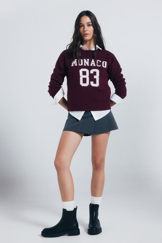 Enagua Corta Talle Alto Corte Asimétrico