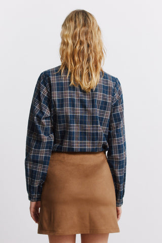 Enagua Cruzada con Botón de Antelina