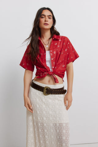 Lace Long Skirt.