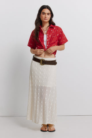 Lace Long Skirt.