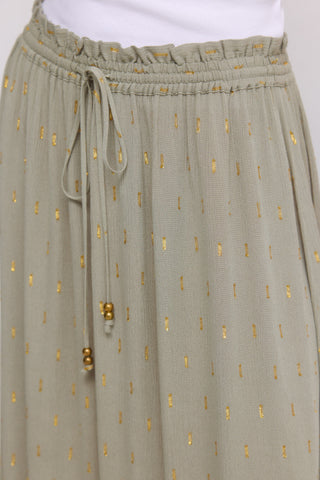 1.G.M.Falda Midi Bambulla Lurex.