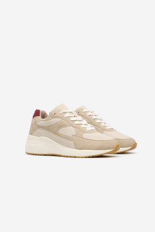 Tenis de Plataforma con Cordones, Mujer