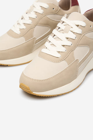 Tenis de Plataforma con Cordones, Mujer