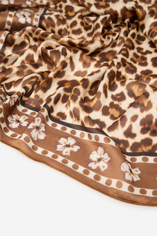 Pañuelo con Estampado Animal Print