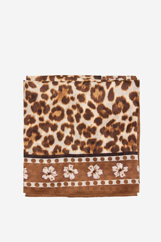 Pañuelo con Estampado Animal Print