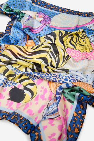 Pañuelo con Estampado Safari