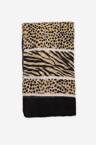 Pañuelo con Estampado Animal Print