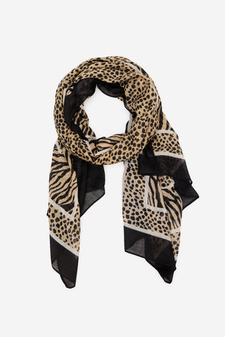 Pañuelo con Estampado Animal Print